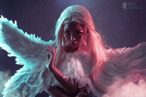 Fantasy Angel Cosplay Märchen Fine Art Beauty Portrait Fotoshooting