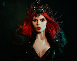 Fantasy Gothic Cosplay Fine Art Beauty Portrait Fotoshooting