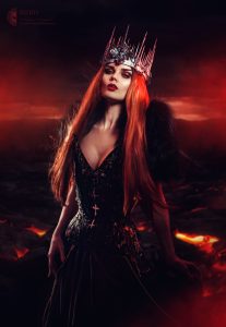Fantasy Gothic Cosplay Fine Art Beauty Portrait Fotoshooting